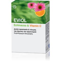 EVIOL ECHINACEA  VITAMIN C 60 SOFT CAPS