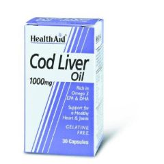 HEALTH AID COD LIVER OIL 1000MG 30caps