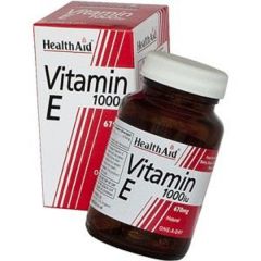 HEALTH AID VITAMIN E 1000iu - 670MG 30caps