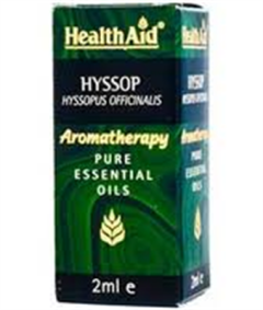HEALTH AID AROMATHERAPY HYSSOP OIL 2ml