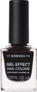 Korres Gel Effect Nail Colour 77 Sequins Plum 11ml