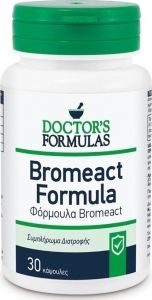 Doctor's Formulas Bromeact Φόρμουλα Αντιφλεγμονώδης 30 κάψουλες