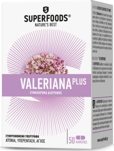 Superfoods Valeriana Plus 50 κάψουλες