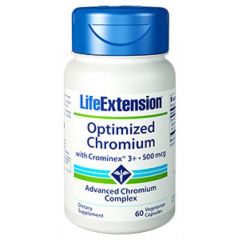 Life Extension Optimized Chromium with Crominex 500MCG 60 Veg. Caps