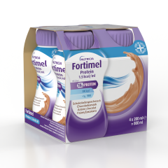 Nutricia Fortimel Extra Υπερπρωτεϊνικό Ρόφημα Με Γεύση Σοκολάτα 4x200ml 