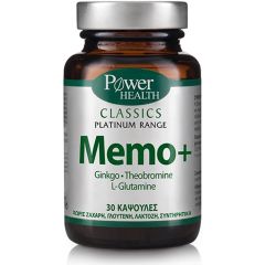 POWER HEALTH CLASSICS PLATINUM MEMO PLUS 30caps