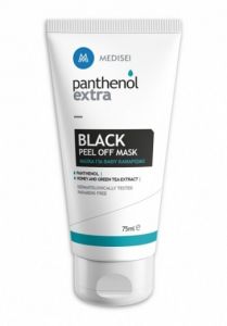 Panthenol Extra Black Peel Off Mask Μαύρη Μάσκα για Βαθύ Καθαρισμό 75ml