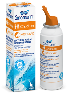 Sinomarin Children Nose Care Ρινικό Σπρέι με Θαλασσινό Νερό για Βρέφη και Παιδιά από 6 Μηνών 100ml