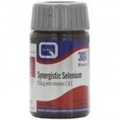 QUEST SYNERGISTIC SELENIUM 200μg WITH VITAMINS C  E 30tabs