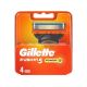 Gillette Fusion 5 Ανταλλακτικές Κεφαλές Ξυρίσματος 4 Τεμάχια